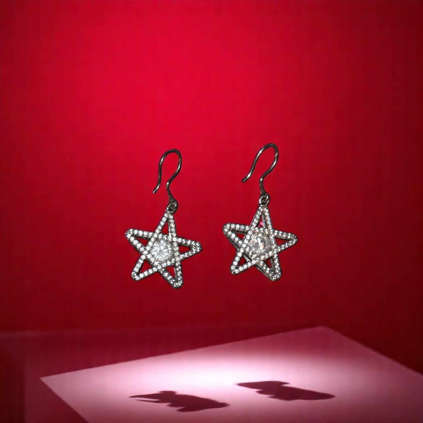 Zircon Star Danglers