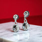Zircon white Gemstone Earrings