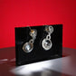 Zircon white Gemstone Earrings