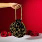 Black Zari Potli Bag
