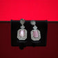Zircon Baby Pink Long Earrings