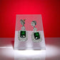 Zircon Green Gemstone Earrings