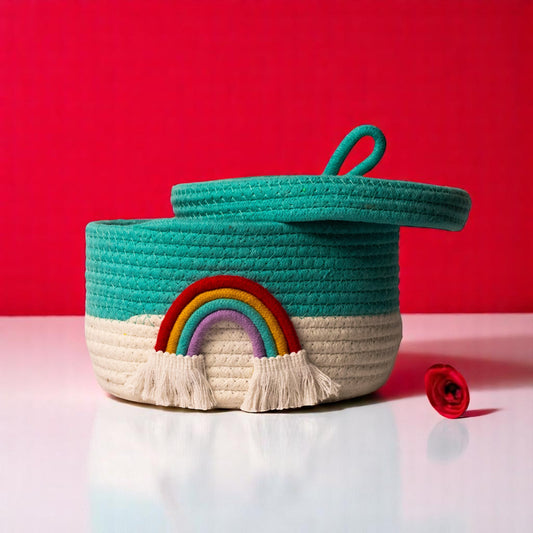 Rainbow Rope Storage Box