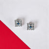 Zircon Blue Stone Studs