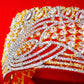 Zirconia Gold Polish Bracelet