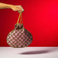 Sequence Pink Potli Bag