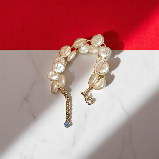 Multi Layer Pearl Bracelet 003