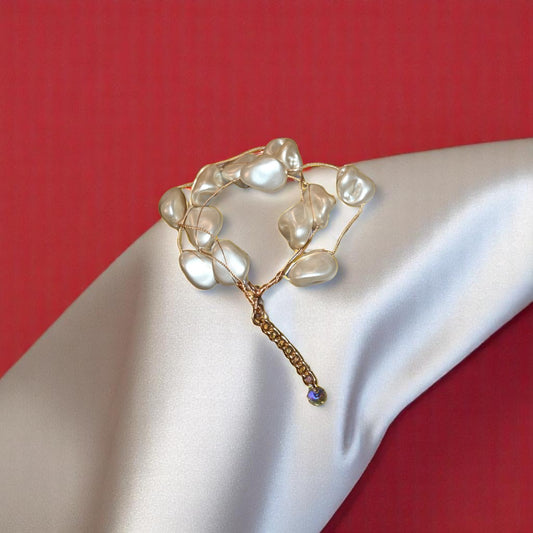 Multi Layer Pearl Bracelet 004