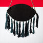 Black Evil Eye Boho Sling Bag