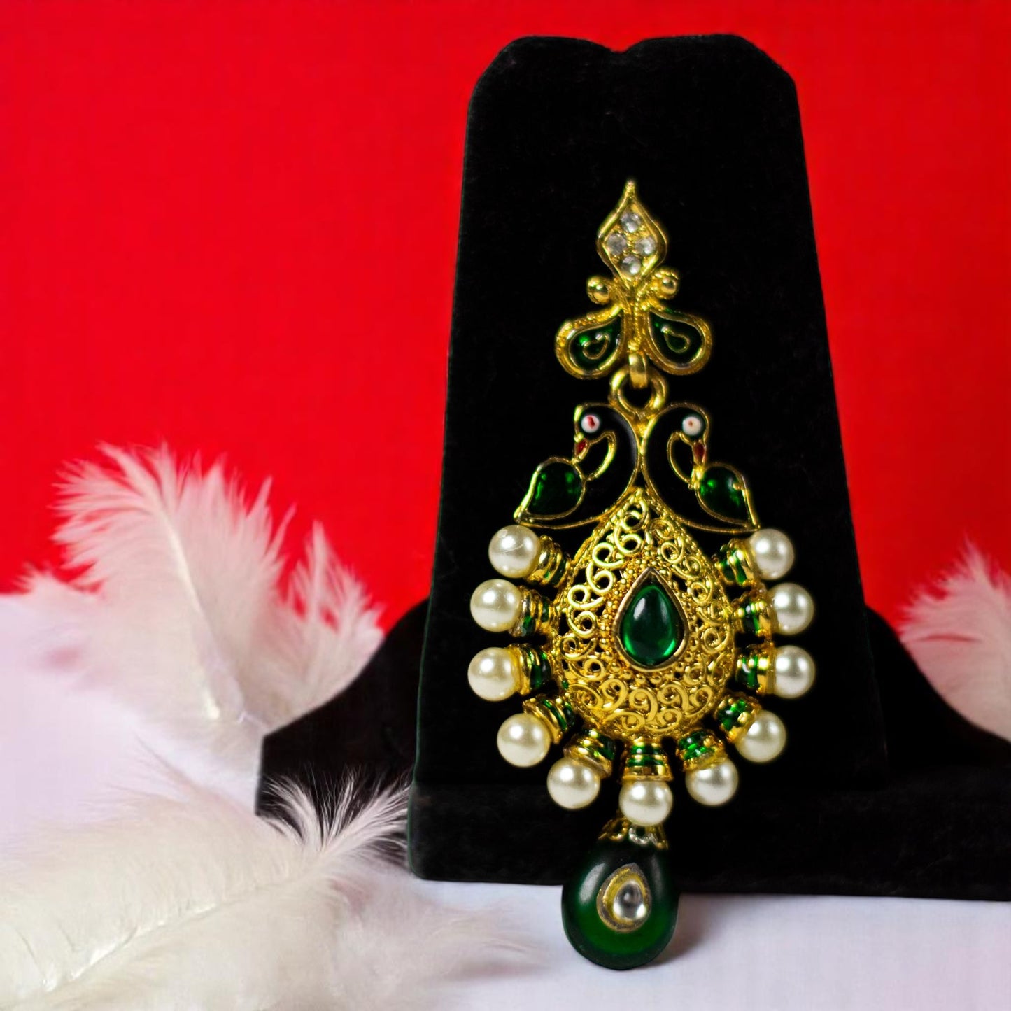 Antique Pearl Necklace Set