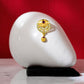Gold Polish Zircon Pendant Set 002