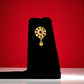 Gold Polish Zircon Pendant Set 003