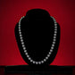 Black Synthetic Pearl Single Strand Mala