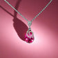 Swarovski Pink Crystal Pendant – Elegant Sparkle and Timeless Charm