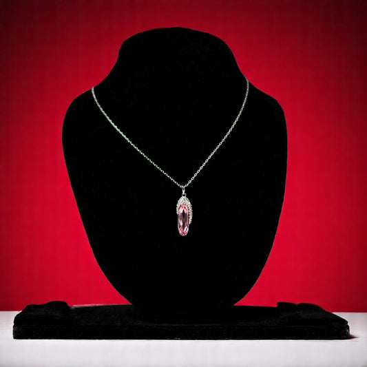 Swarovski Pink Crystal Pendant