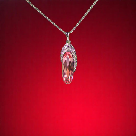 Swarovski Pink Crystal Pendant