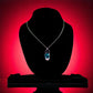 Swarovski Cobalt Crystal Pendant