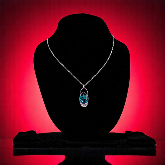 Swarovski Cobalt Crystal Pendant