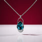 Swarovski Cobalt Crystal Pendant