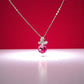 Swarovski Crystal Pink Pendant Necklace – Shine in Style - Imitation Jewellery