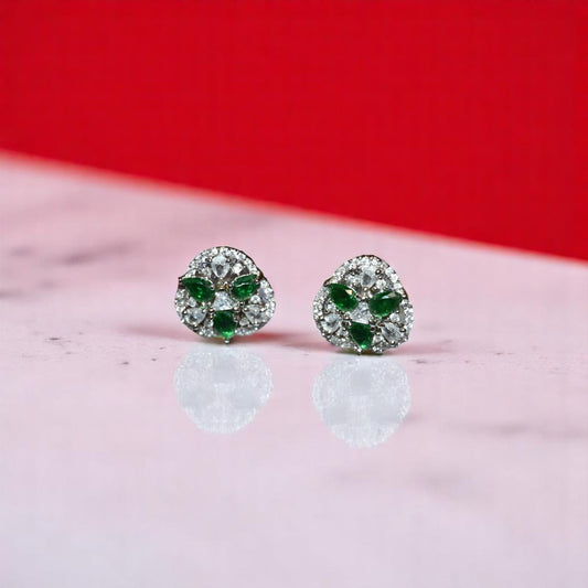 Zircon Green Studs