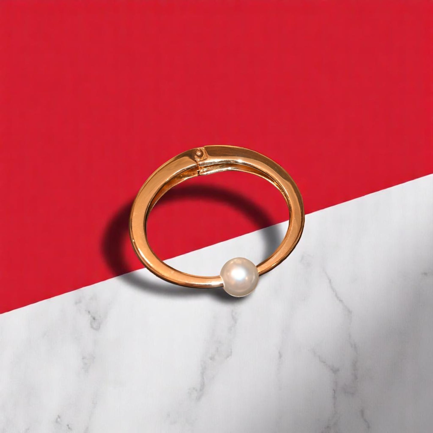 Synthetic Single Pearl Bracelet