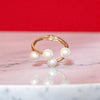 Synthetic Four Pearl Bracelet