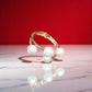 Synthetic Four Pearl Bracelet