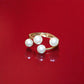 Synthetic Four Pearl Bracelet