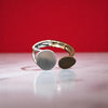 Golden Silver Coin Bracelet