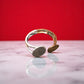 Golden Silver Coin Bracelet