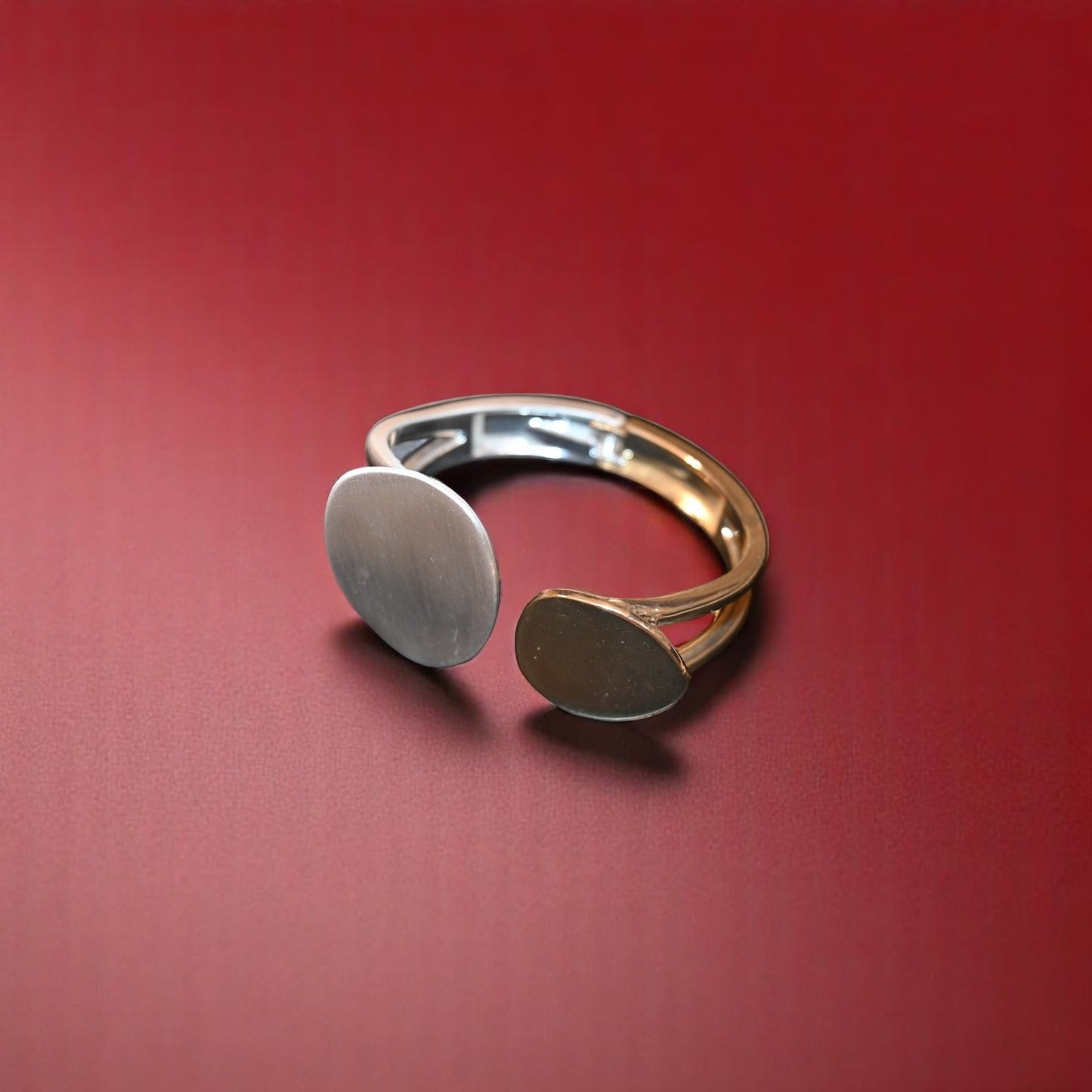 Golden Silver Coin Bracelet