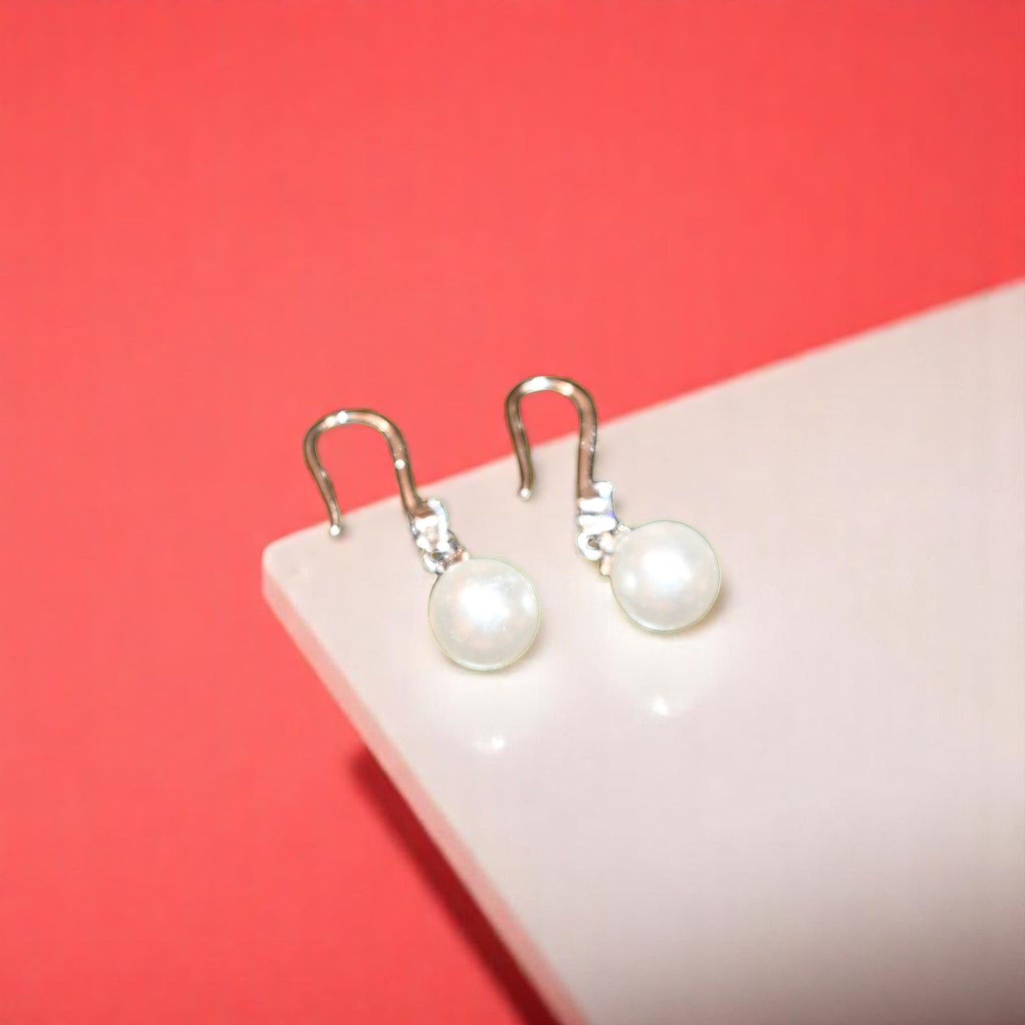 Synthetic Pearl Danglers