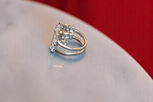 Swarovski Triple Challa Ring for Her - Him