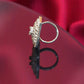 92.5 Silver Swarovski Zircon Ring for Her