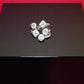 Zirconia White Stone Ring for Him - Her