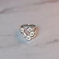 Zirconia White Stone Ring for Him - Her