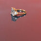 Gold Plated White Swarovski Gemstone Adjustable Ring For Him - Her