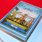Shubh Vivah Blue Wedding Coin Box, UV Printed, Square Shape, Set of 5 Coins (5 Gram Each), 999 Purity Silver Coin – Ready to Ship