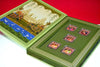 Shubh Vivah Green Wedding Coin Box, UV Printed, Square Shape, Set of 5 Coins (10 Gram Each), 999 Purity Silver Coin – Ready to Ship