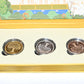 Banyan Tree, Tri-Color, Round Shape, Set of 3 Coins (3 Gram Each), 999 Purity, Yellow Box - Ready To Ship
