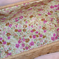 Bamboo Dark Beige with Pink Leather Handbag with Sling Bag