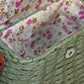 Bamboo Mehndi Green Crochet Sling Bag