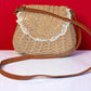 Bamboo Skin Crochet Sling Bag