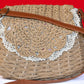 Bamboo Skin Crochet Sling Bag