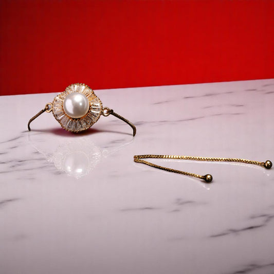 Zirconia Pearl Swarovski Bracelet