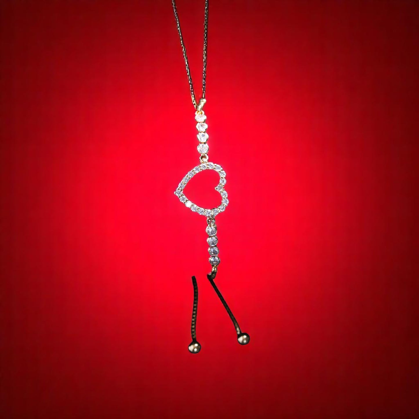ZIrconia Heart Bracelet