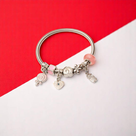 Peach Ornaments Bracelet