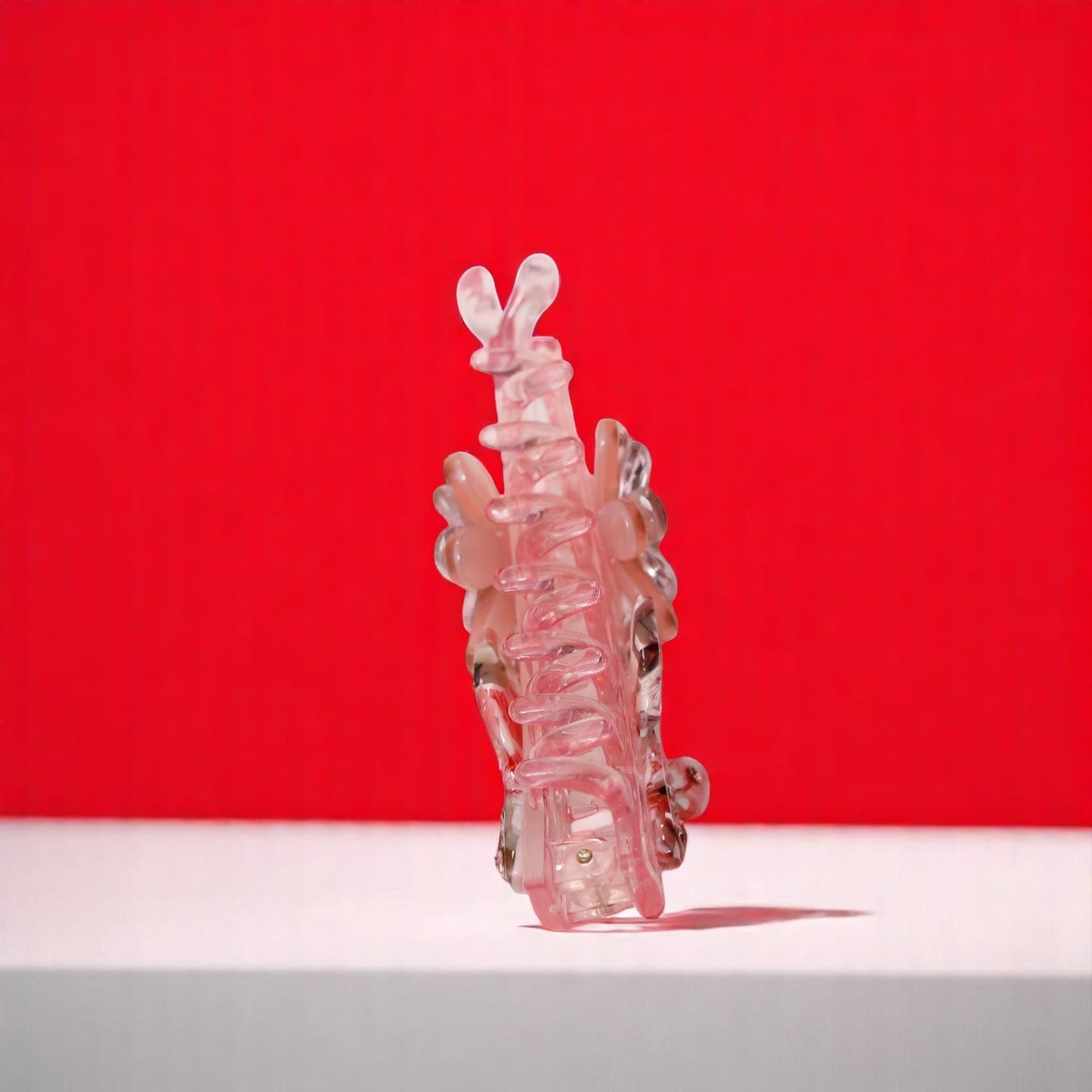 Pink Stones Hair Clip