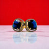 Zircon Blue Gemstone Studs